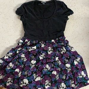 Flower and skull dress HAS POCKETS